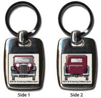 Armstrong Siddeley Sports Foursome (Red) 1934-36 Keyring 5